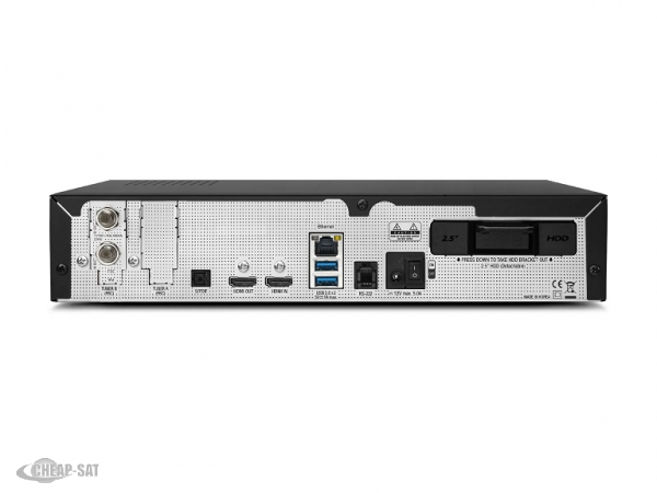 VU+ Duo 4K SE 1x DVB-S2X FBC Twin Tuner PVR ready Linux Receiver UHD 2160p